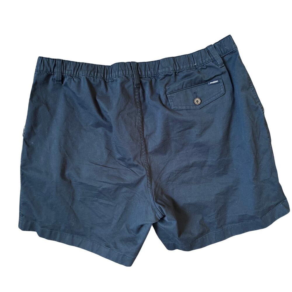 Chubbies Chino Shorts in Navy Blue Size XXL - Picture 2 of 8